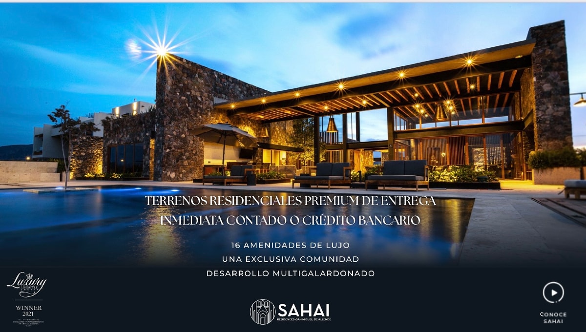 Terrenos de lujo en SAHAI SAN MIGUEL DE ALLENDE