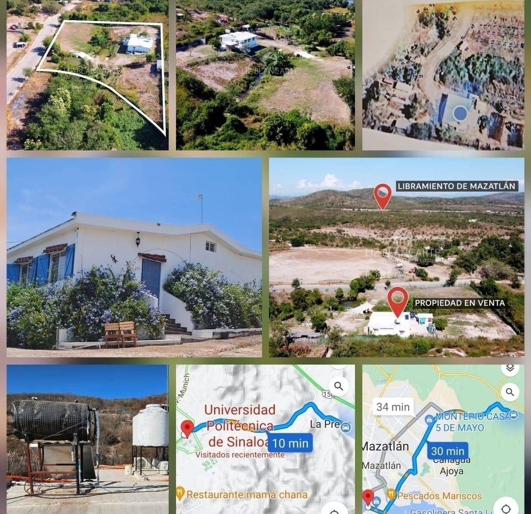 Propiedad Campestre en Mazatlán  2