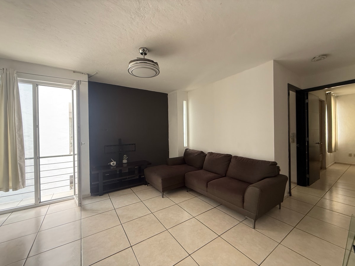 Departamento amueblado en renta en calle Manzano  3
