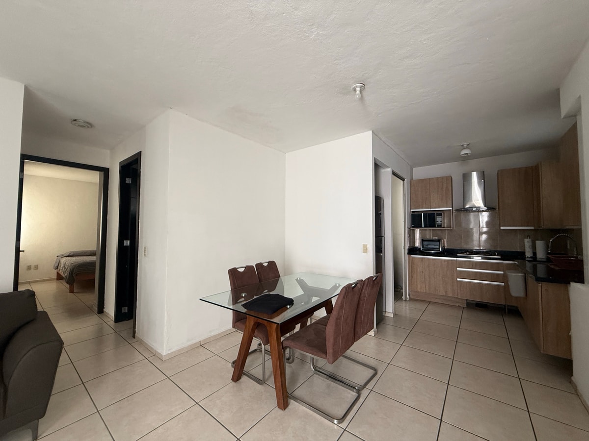 Departamento amueblado en renta en calle Manzano  2