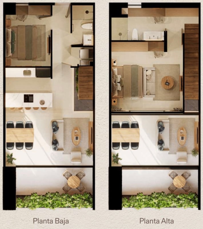 Ozén Residences Departamento Duplex Tipo A