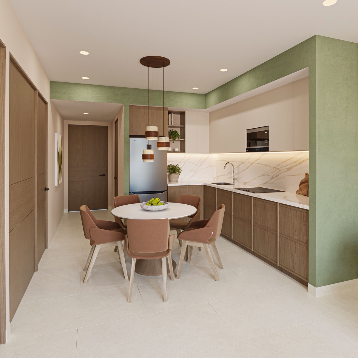 Ozén Residences Departamento Tipo D 5