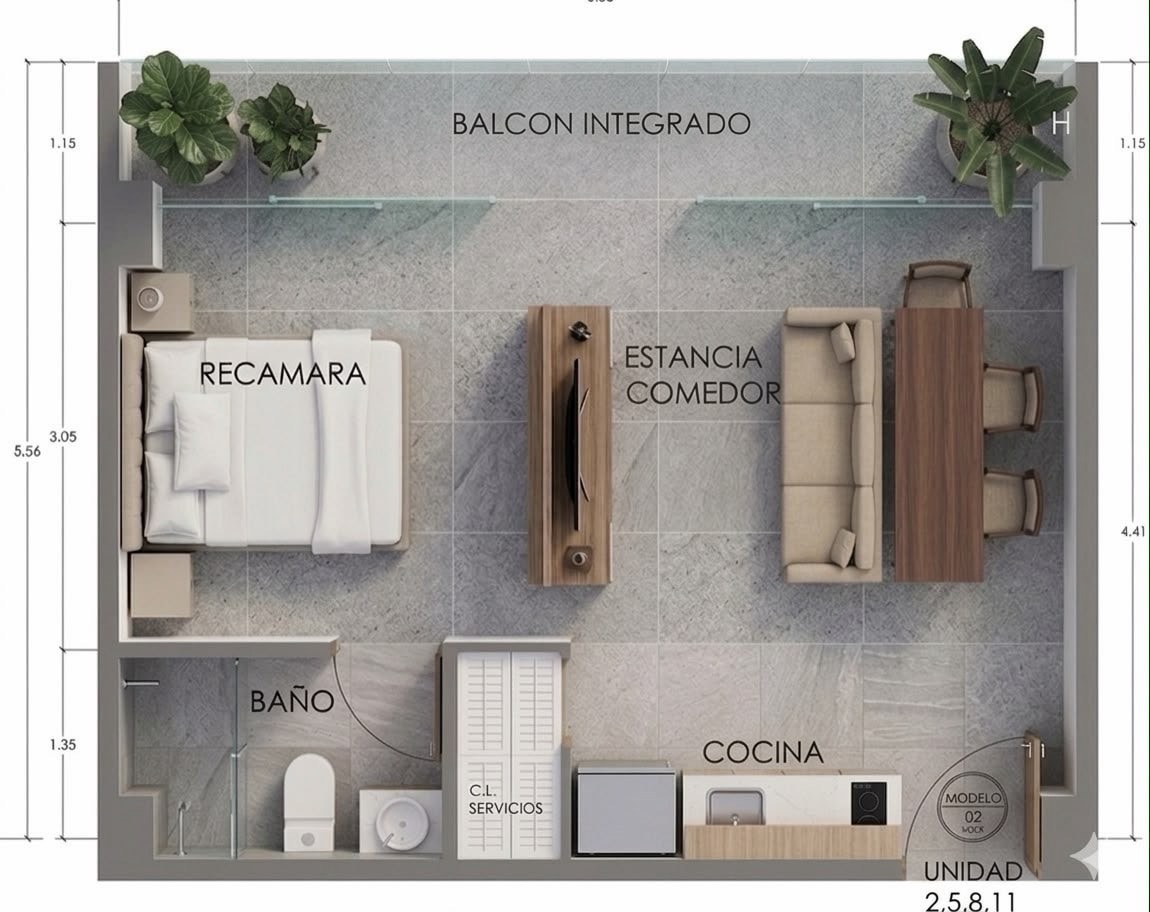 Departamento Tipo Torre Kool