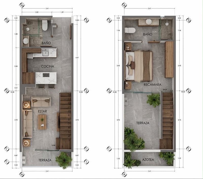Penthouse  tipo 6 y 7 / Torre Kool , foto 1 de 5
